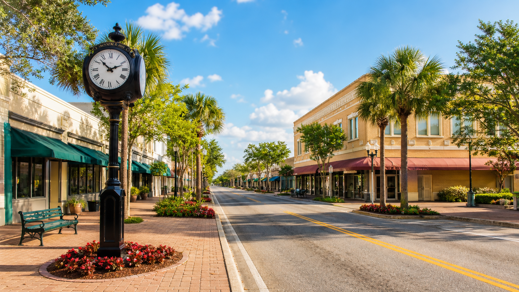 Historic downtown Leesburg